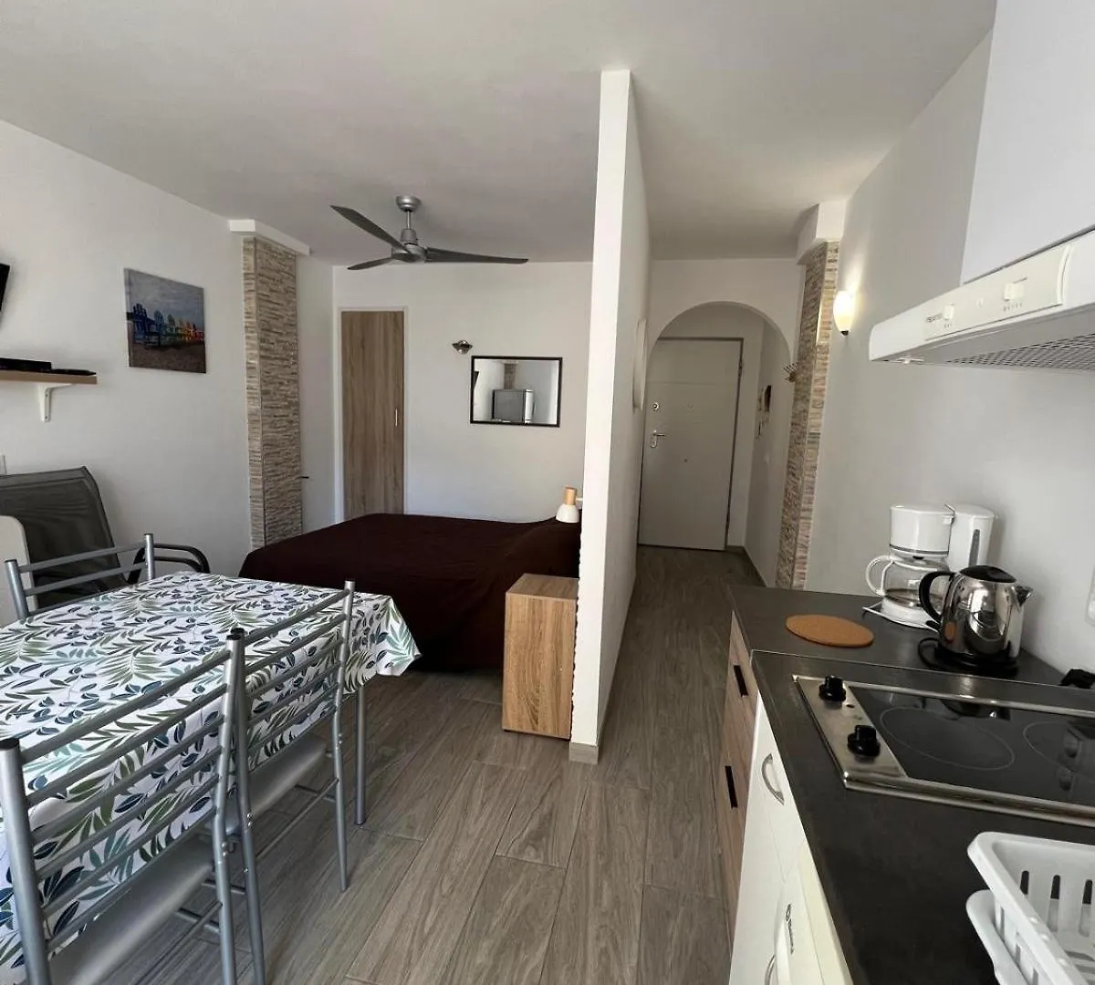 Estudio Cerca De La Playa Con Terraza Av-76 Ρόζες 0*,